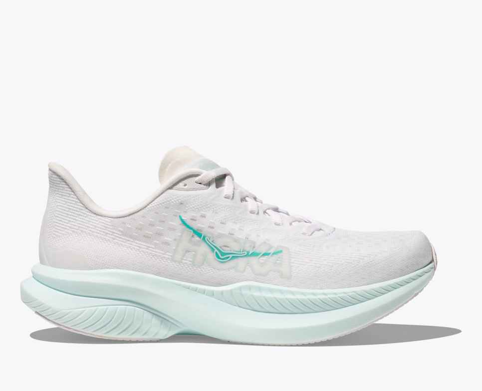 HOKA Mach 6 Blanco / Gota