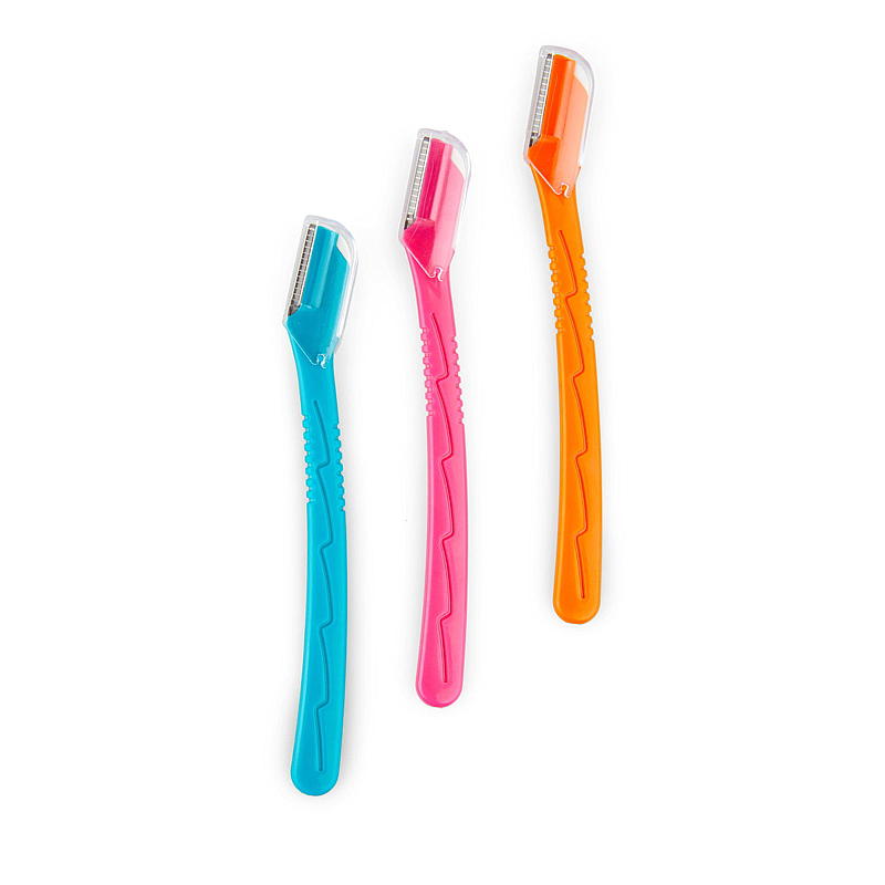 Paquete de 3 maquinillas de afeitar para cejas Essentii