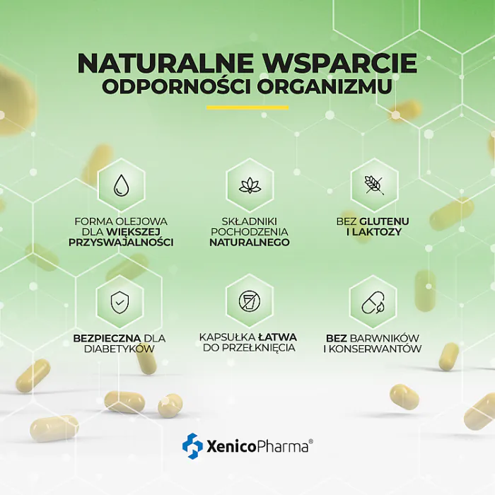 XeniVIT Witamina D 2000 240 Kapsułek