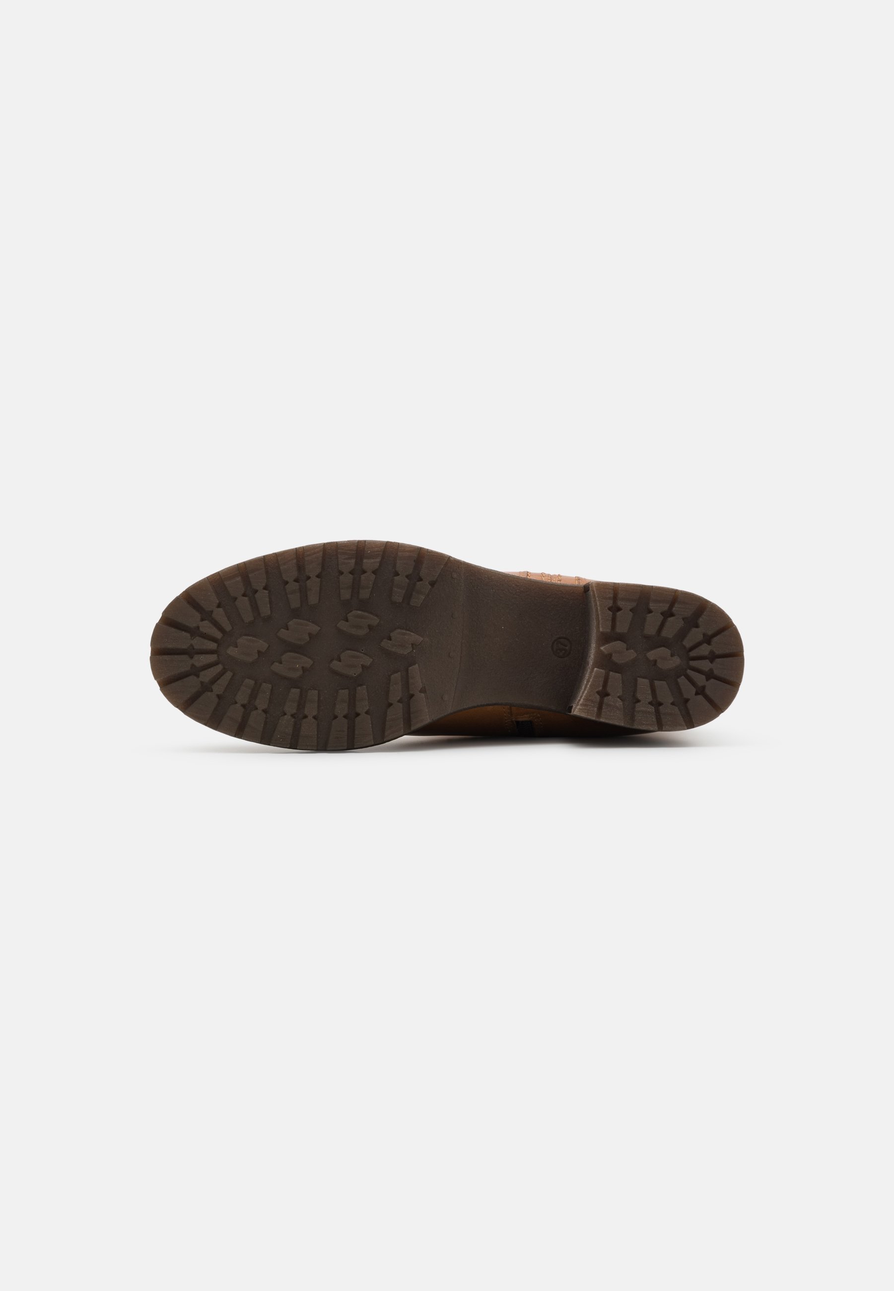 Anna Field LEATHER - Kozačky - koňaková