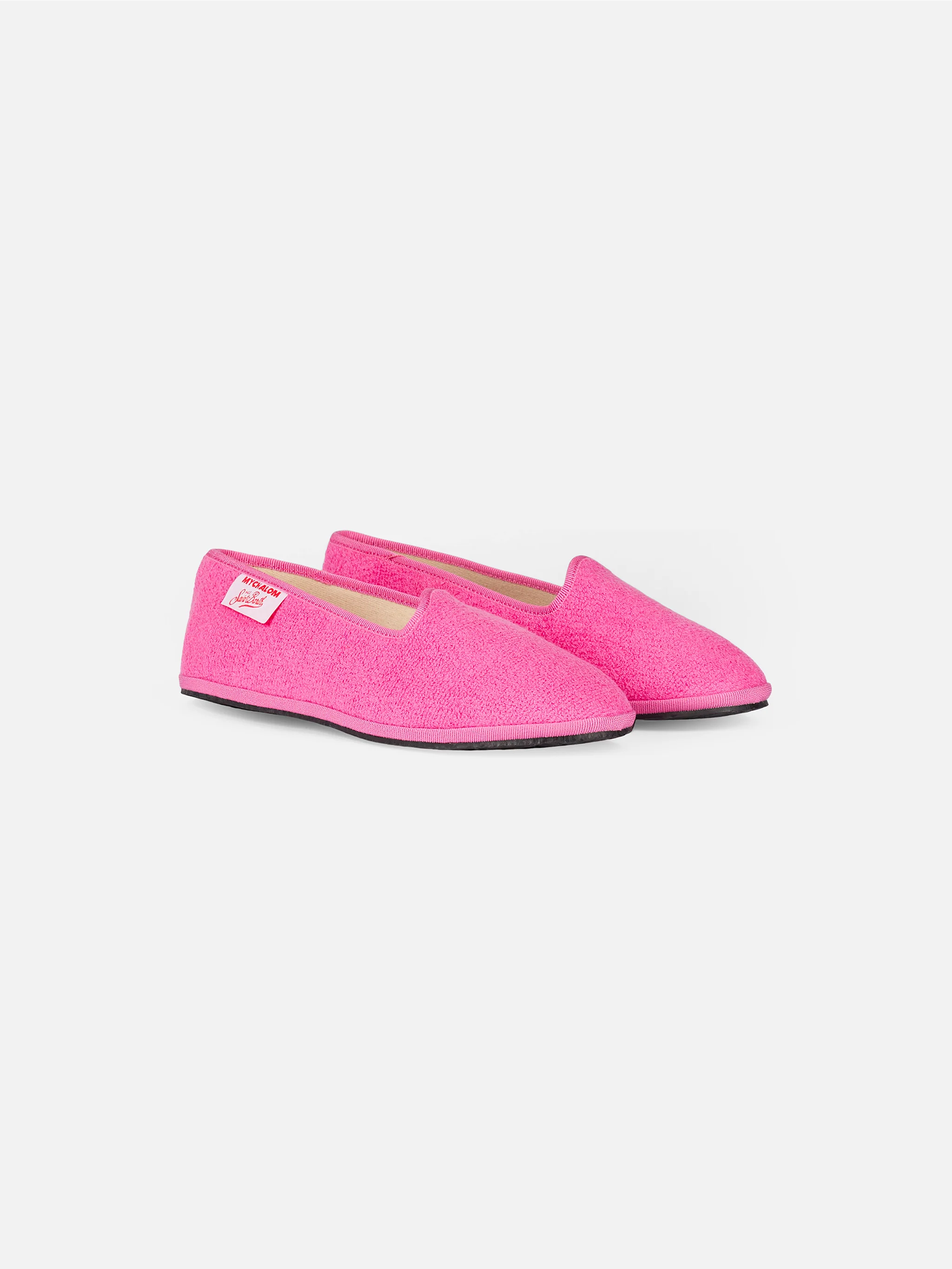 Mocassino pantofola da bambina in spugna rosa | MY CHALOM EDIZIONE SPE