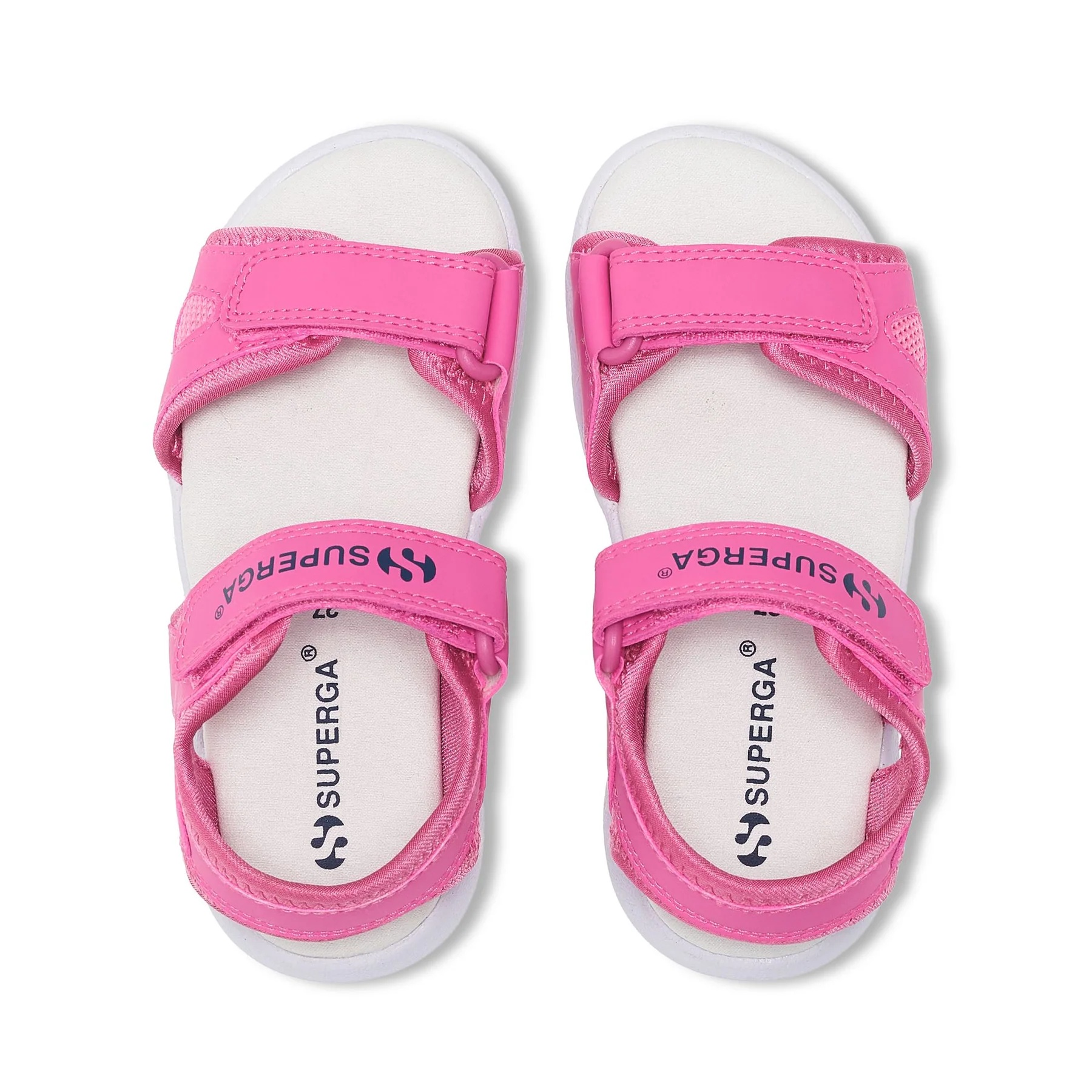 3999 KIDS SYNTHETIC MATERIAL-PINK FUCHSIA-WHITE