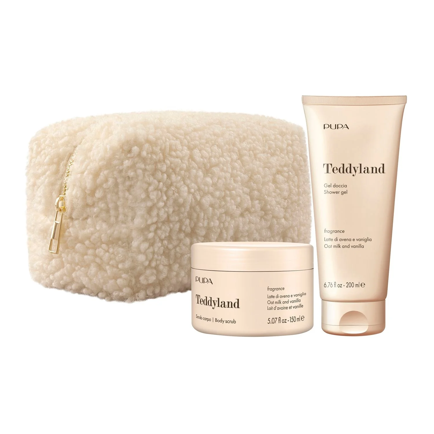 Trattamenti Corpo TEDDYLAND KIT 2 - latte di avena e vaniglia - Cofanetto Corpo