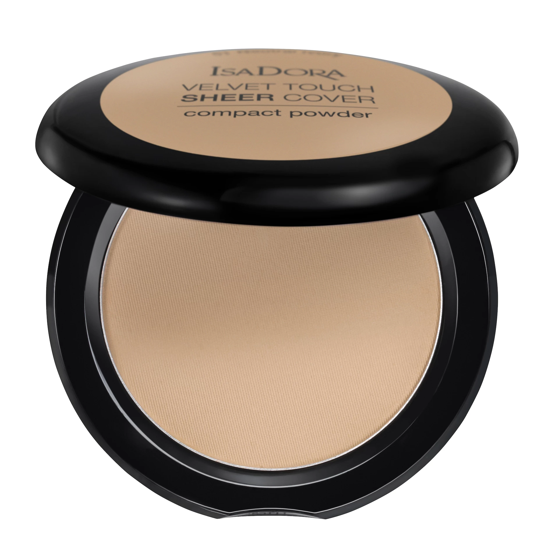 Pudră compactă Velvet Touch Sheer Cover 45 Bej neutru - Isadora