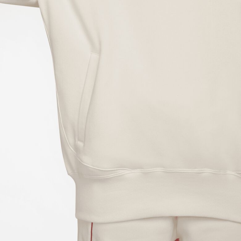 Oversized fleece trui met sport- en Swoosh-logo