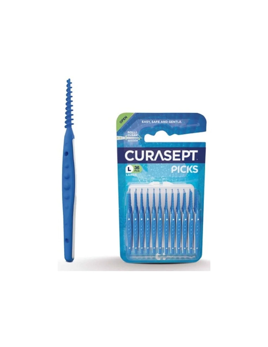 CURASEPT Curasept Picks grand format (paquet de 36 pièces) Soins dentaires et buccaux