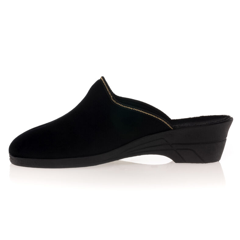 Women's Black Slippers