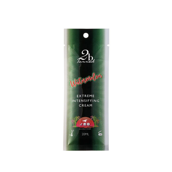 sobres de crema de sandía bronceada (3 x 20 ml)