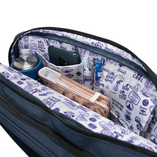 Cabaia Reykjavik blue laptop bag