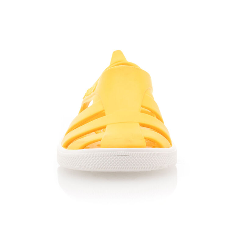 Chanclas/sandalias de dedo amarillas para niño