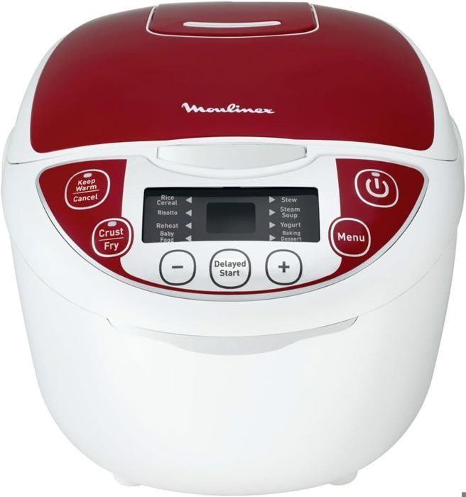 Multicooker - Moulinex - 5 L - 750 W - 12 programmi - Ciotola antiaderente rimovibile