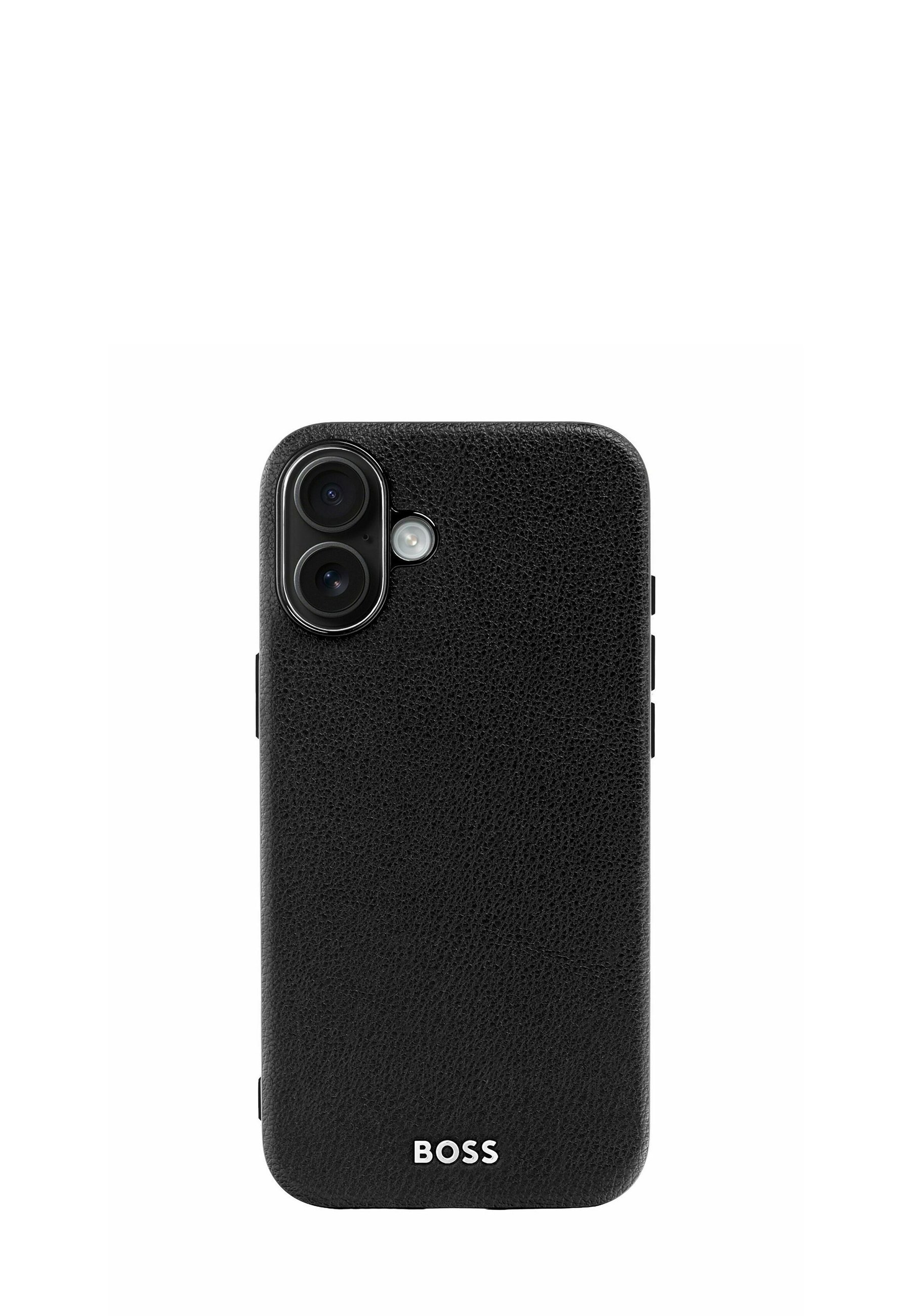 BOSS GRAINED FOR PLUS - Telefoonhoesje - zwart