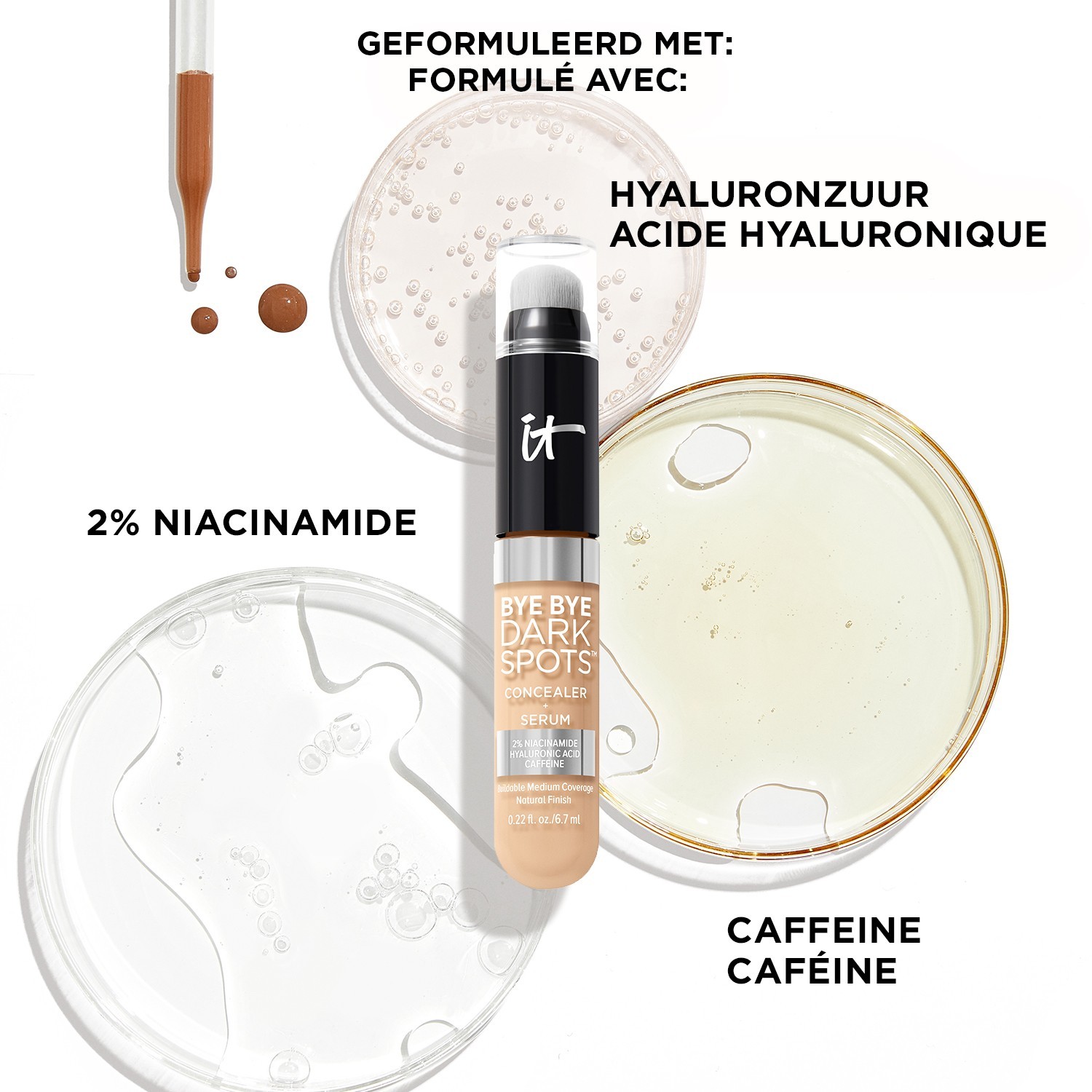 IT Cosmetics Concealer BYE BYE DARK SPOTS™ Concealer + Serum - 9 g