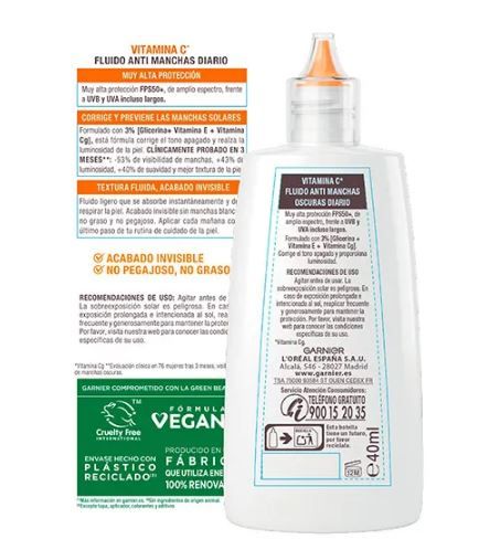 Delial Super UV Vitamin C FPS50 kremasti fluid za lice Anti-Manchas zaštita lica