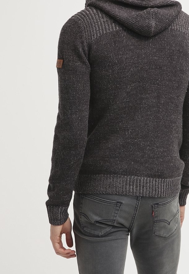 Petrol Industries Cardigan - gemêleerd donkergrijs