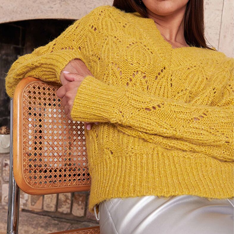 Pull Femme Jaune