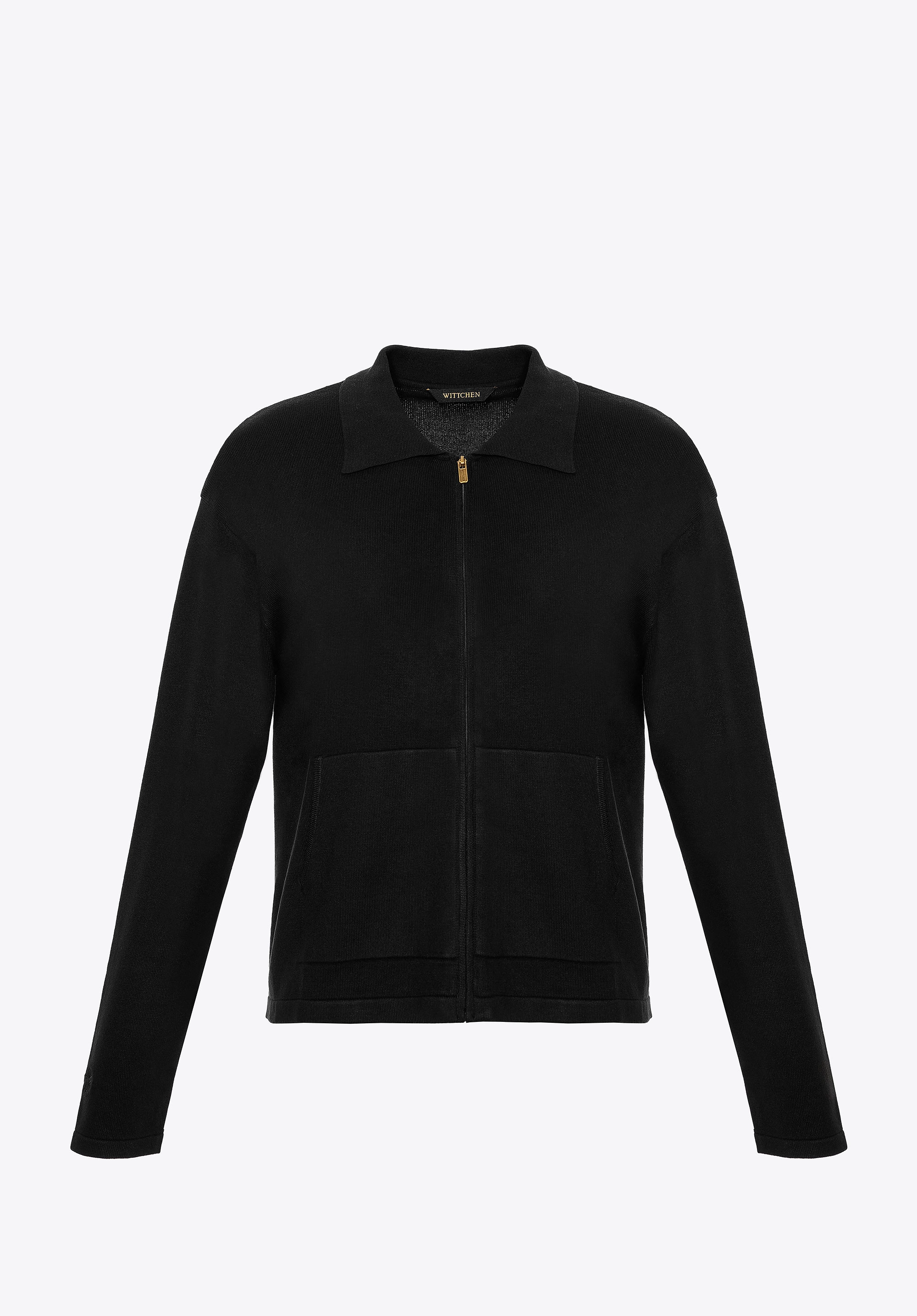 Rozpinana bluza damska czarna