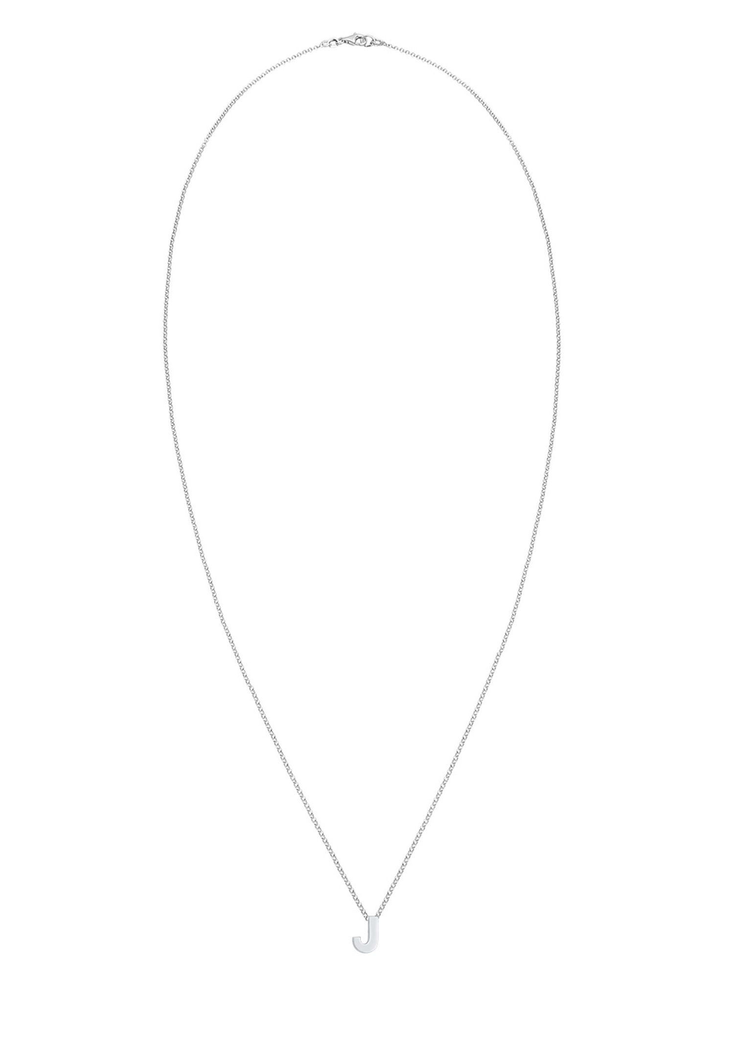 Elli Femme Pendentif Lettre J Initiale - (925/1000) Argent