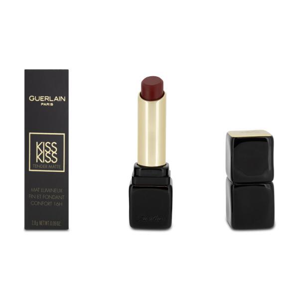 Guerlain Kiss Kiss Tender Matte Lipstick 999 Eternal Red