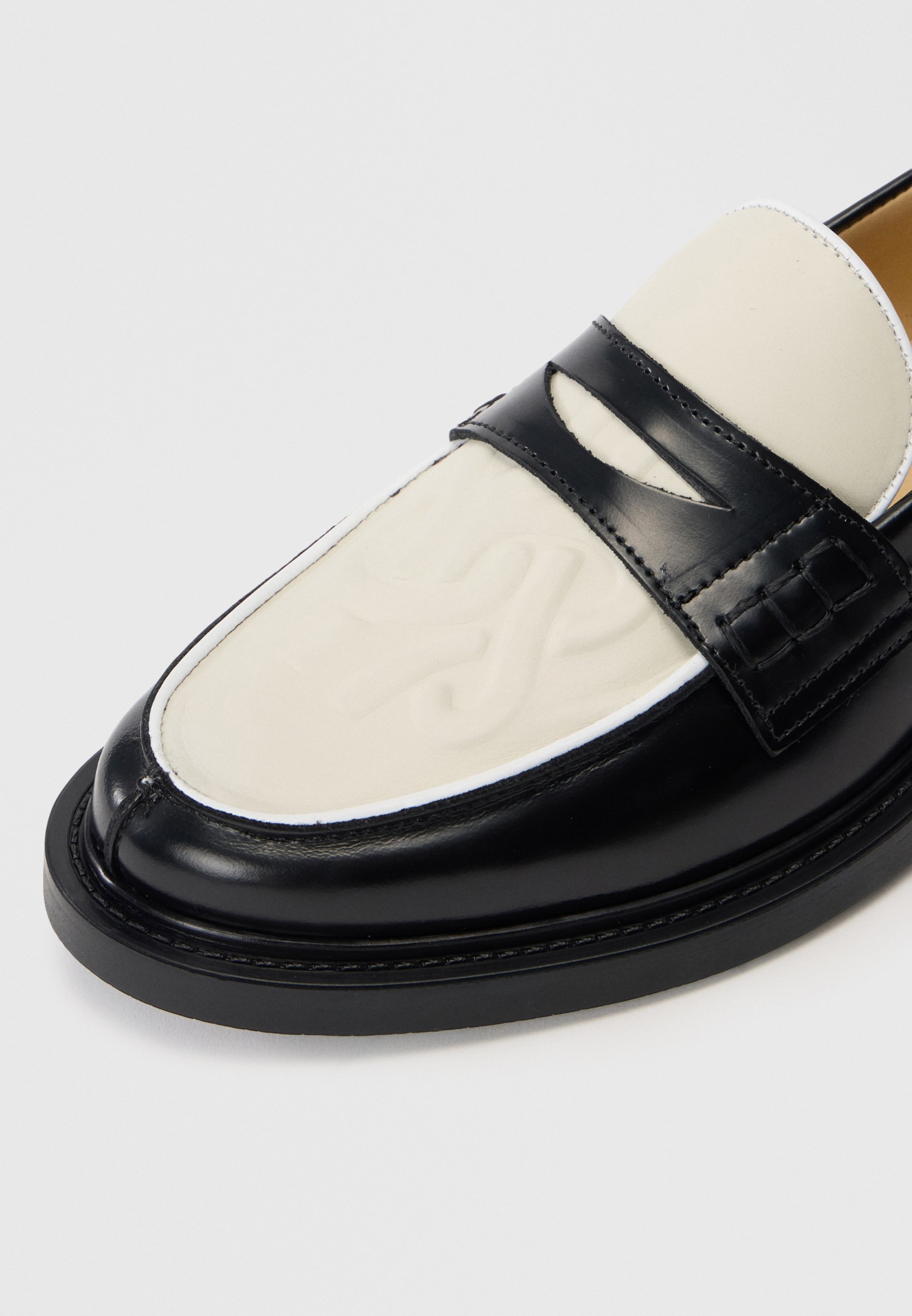 Filling Pieces GOWTU SOLID - Mocassins - blanc cassé