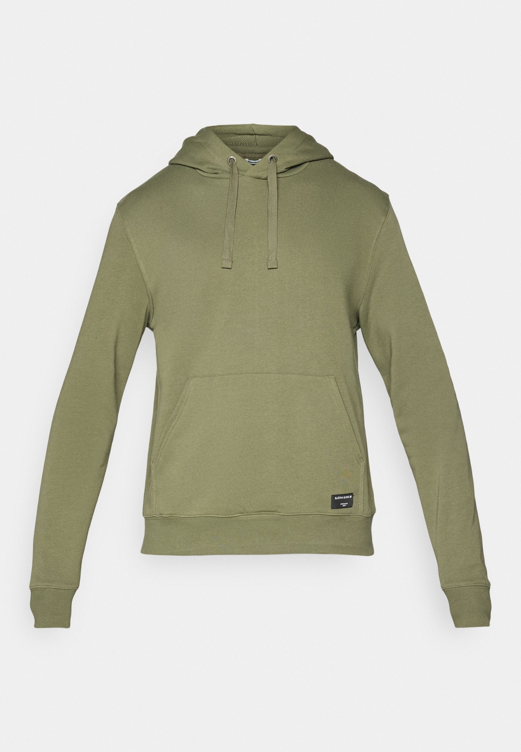 Björn Borg CENTER HOODIE - Hoodie - stoffige olijfgroen