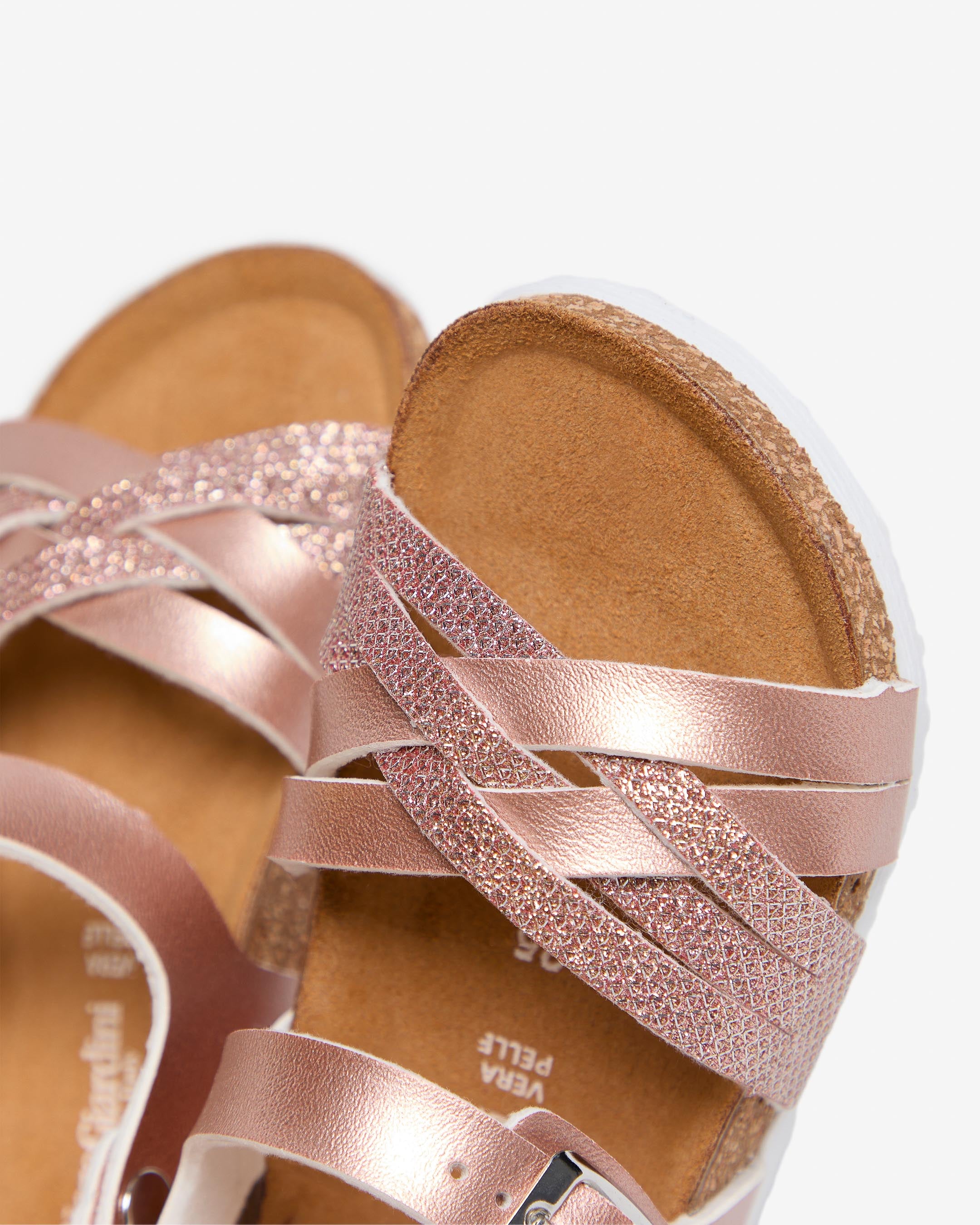 Sandalen für Teenager-Mädchen aus technischem Material
