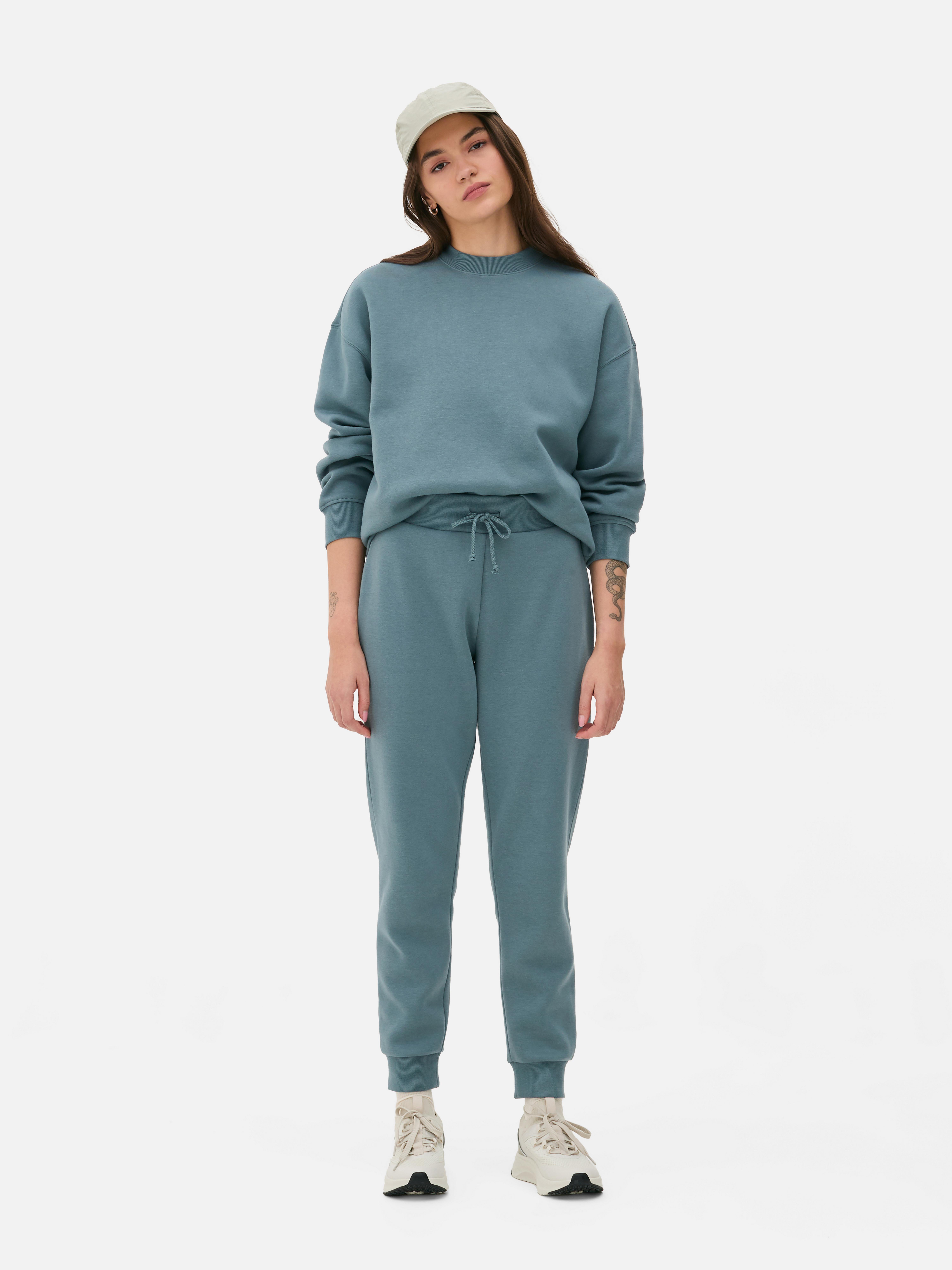 Pantaloni de trening skinny cu șnur de strângere Pantaloni de trening cu șnur de strângere, manșete la gleznă și picioare subțiri