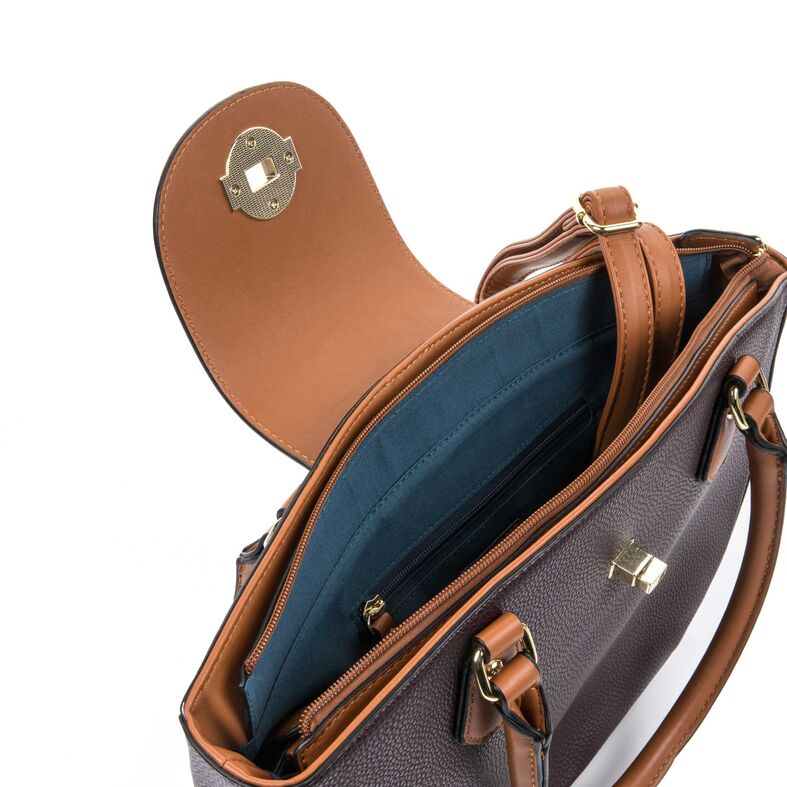  Vrecká Marron Femme