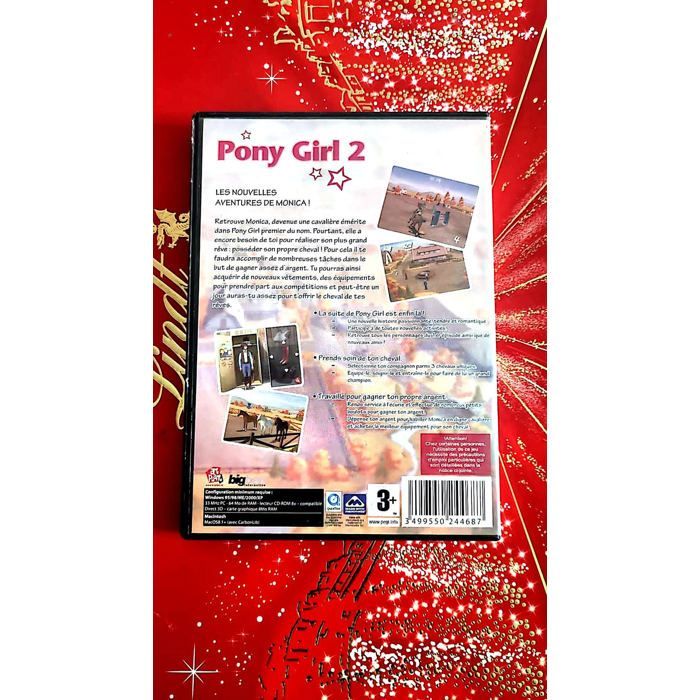 PC/Mac-Spiel – Pony Girl 2 – Reitsimulation – Französische Version