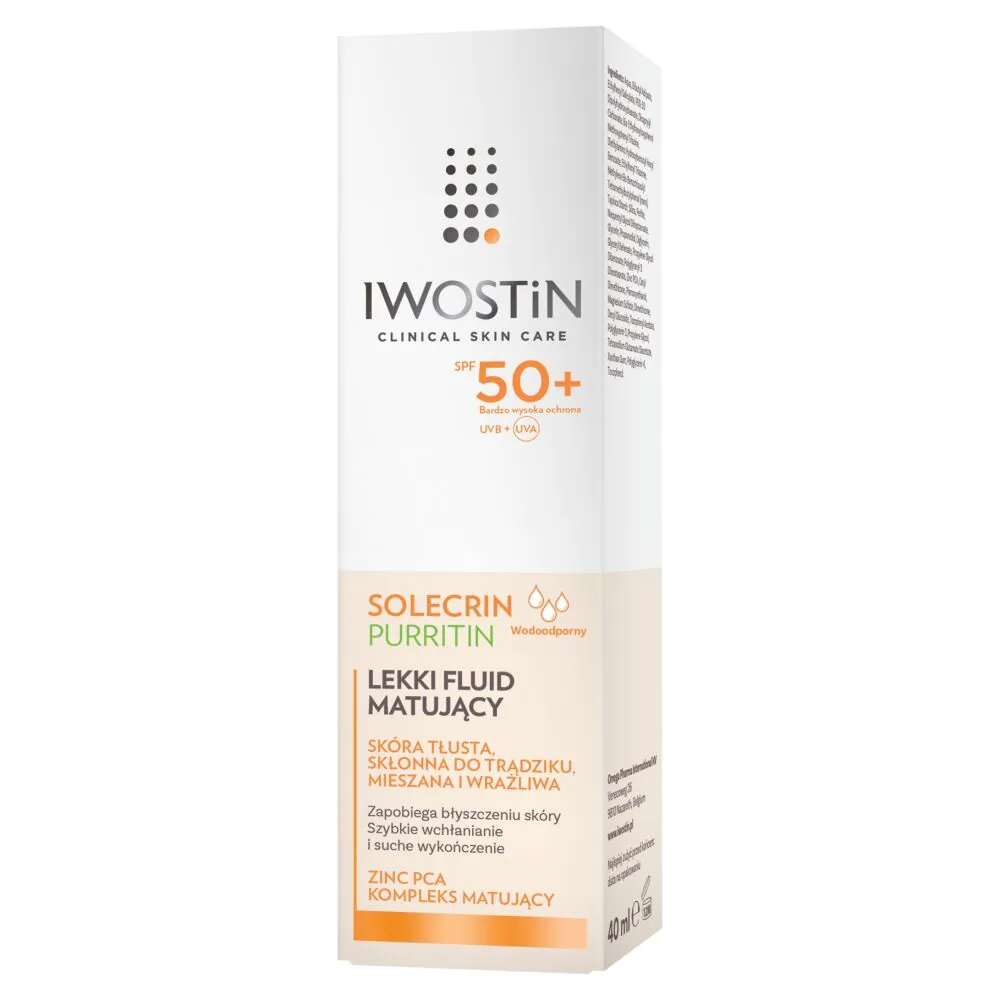 Iwostin Solecrin Purritin Fluid ochronny SPF 50+