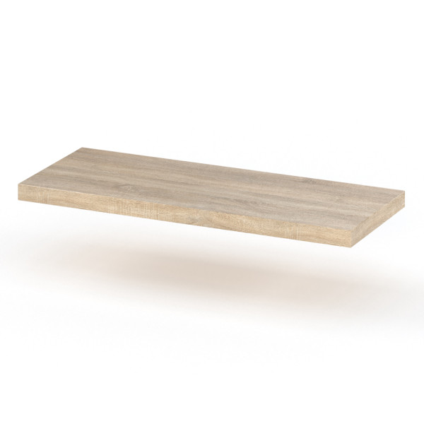 Półka wisząca ścienna dąb sonoma hugo 40cm do pokoju wkręty