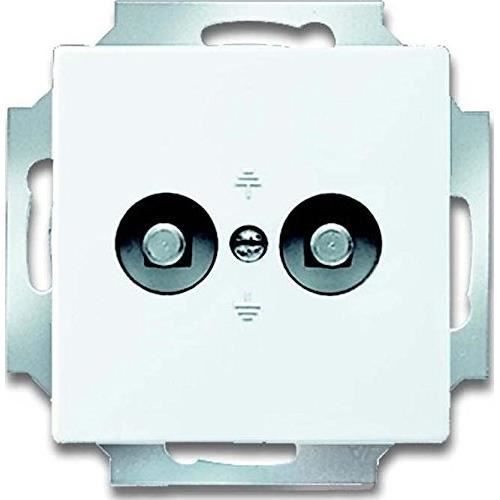 Toma de corriente - BUSCH-JAEGER - 2095 UC 84 - Empotrada - 16 A - Interruptor de dos vías
