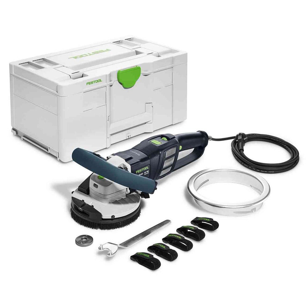 Esmerilhadeira de concreto sem escova FESTOOL RG ECI de 130 mm em Systainer 577049