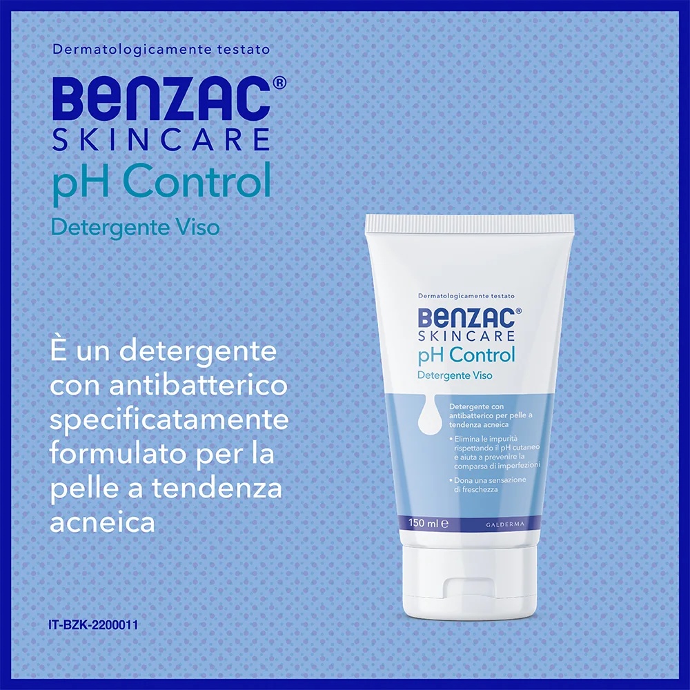 BENZAC Benzac Skincare pH Control 150 ml Gezichtsreiniger voor de acnegevoelige huid