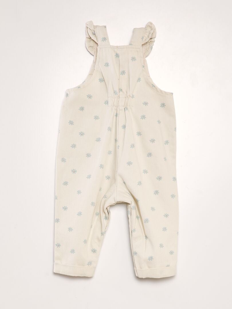 Macacão jeans - BRANCO