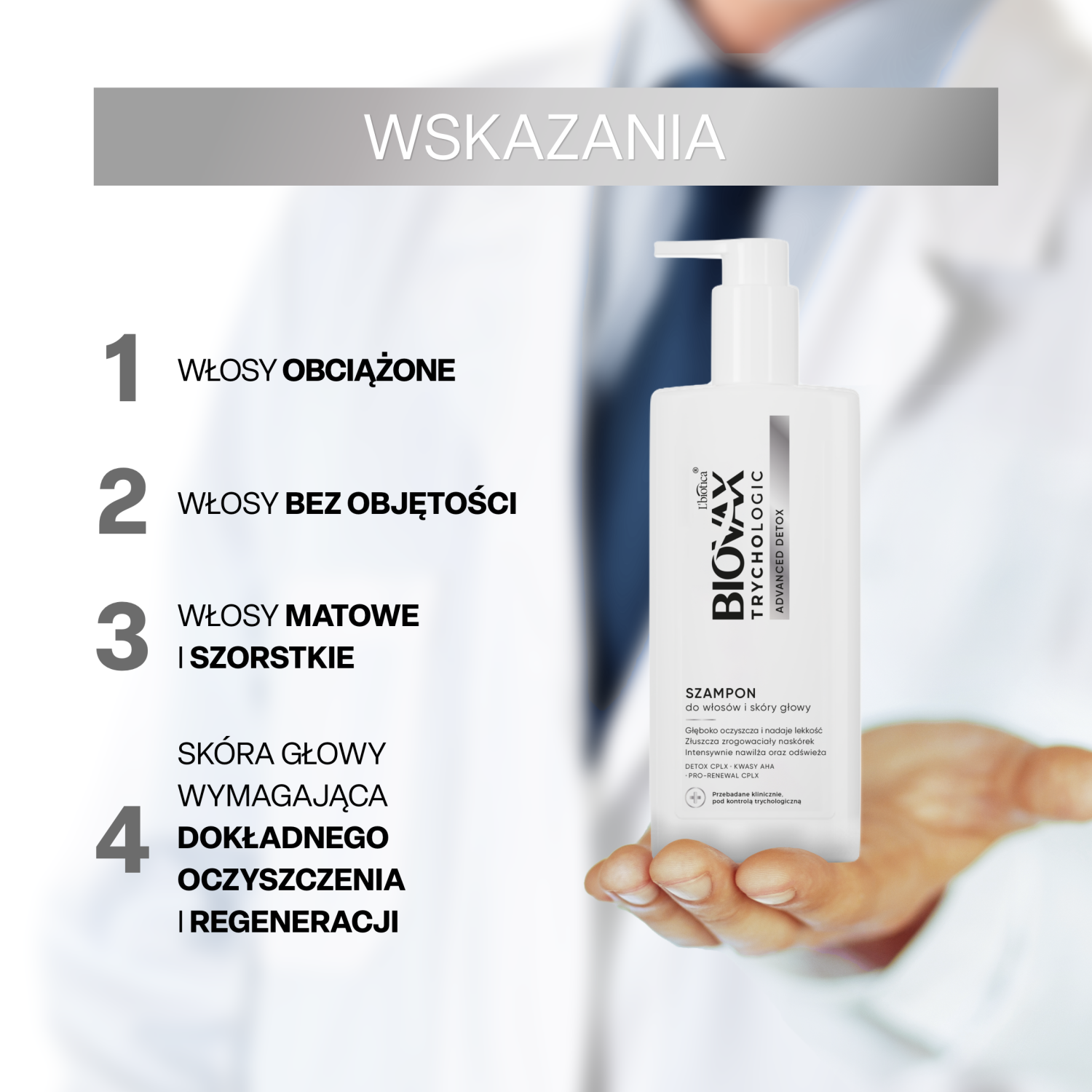 L'biotica Biovax Trychologic napredna detoksikacija