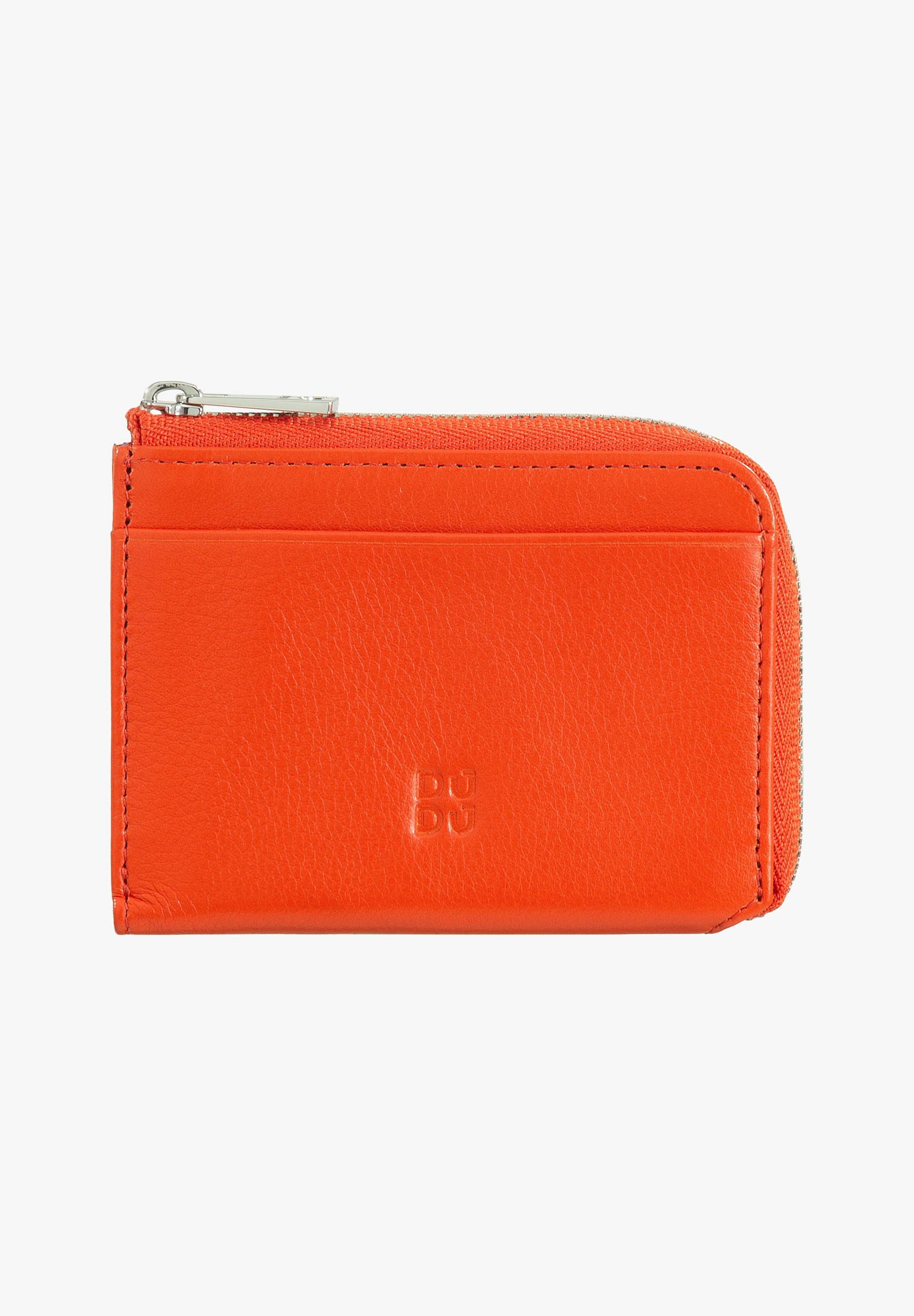 DUDU RFID DESIGN COMPATTO TASCABILE - Portfel - arancio