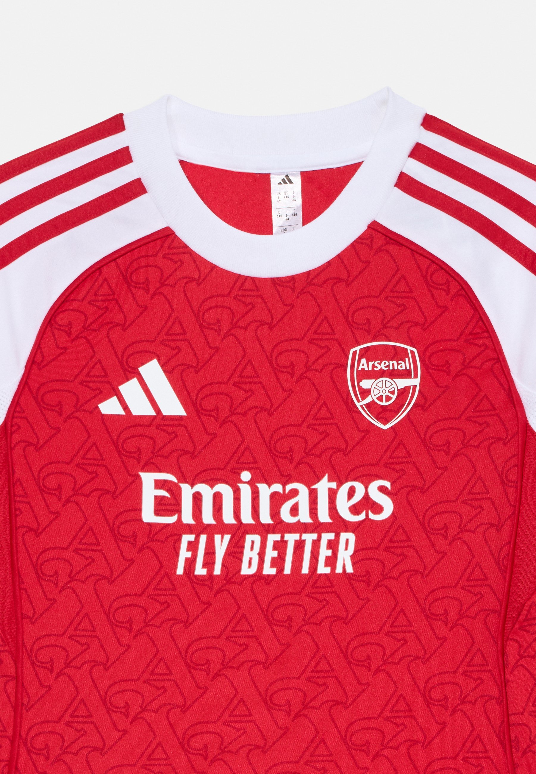 adidas Performance ARSENAL FC Heimtrikot für Kinder (Unisex) – Fußballtrikot – Rot/Weiß