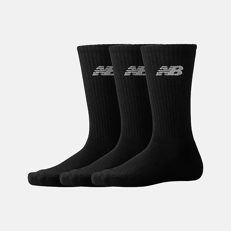 Camiseta regata unissex para uso diário, 3 pares - PRETA