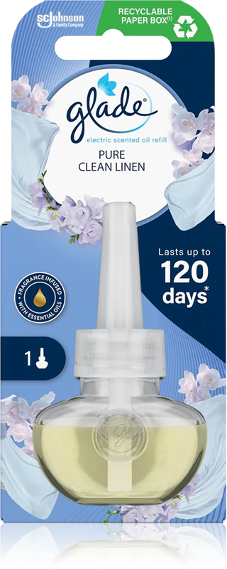 Refil para Difusor Elétrico GLADE Pure Clean Linen