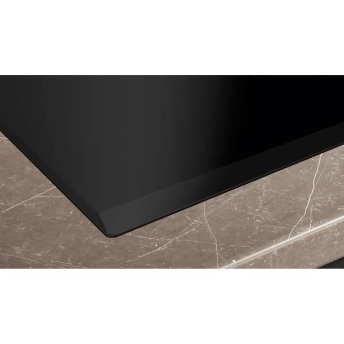Inductiekookplaat - SIEMENS - IQ700 - 4 branders - 60 cm - Zwart - Dual LightSlider