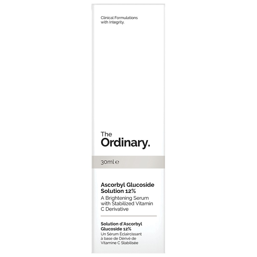 Sérum à la vitamine C The Ordinary, solution d'ascorbylglucoside de vitamine C à 12 % - 30 ml