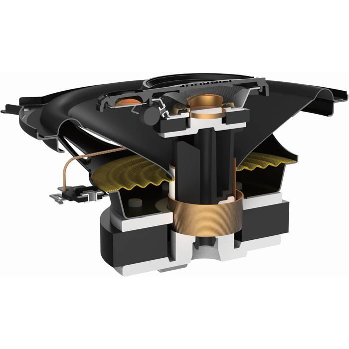 Altavoces coaxiales de 3 vías - SVATV - 13 cm - 300 vatios - Sensibilidad de 89 dB - Respuesta de frecuencia de 44 Hz a 52 kHz