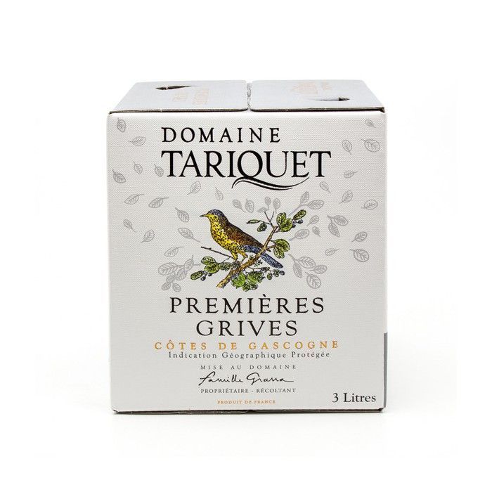 Domaine Tariquet Premières Grives IGP Côtes de Gascogne BIB 3L
