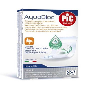 Pic Aquabloc antibakterijski sterilni povoji 5 kosov 5 kosov