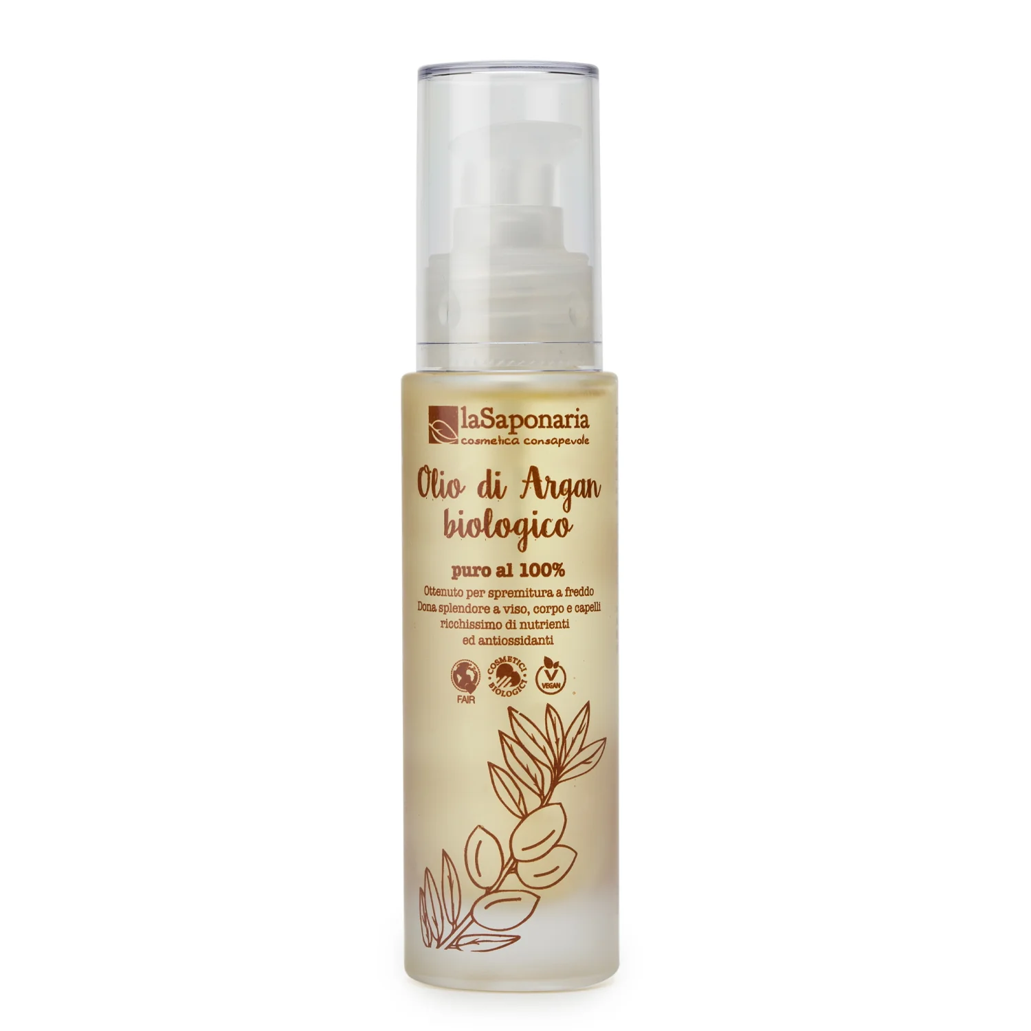 Argan Olio di argan puro bio - Olio viso nutriente, Olio corpo Anti-Età, Olio Capelli