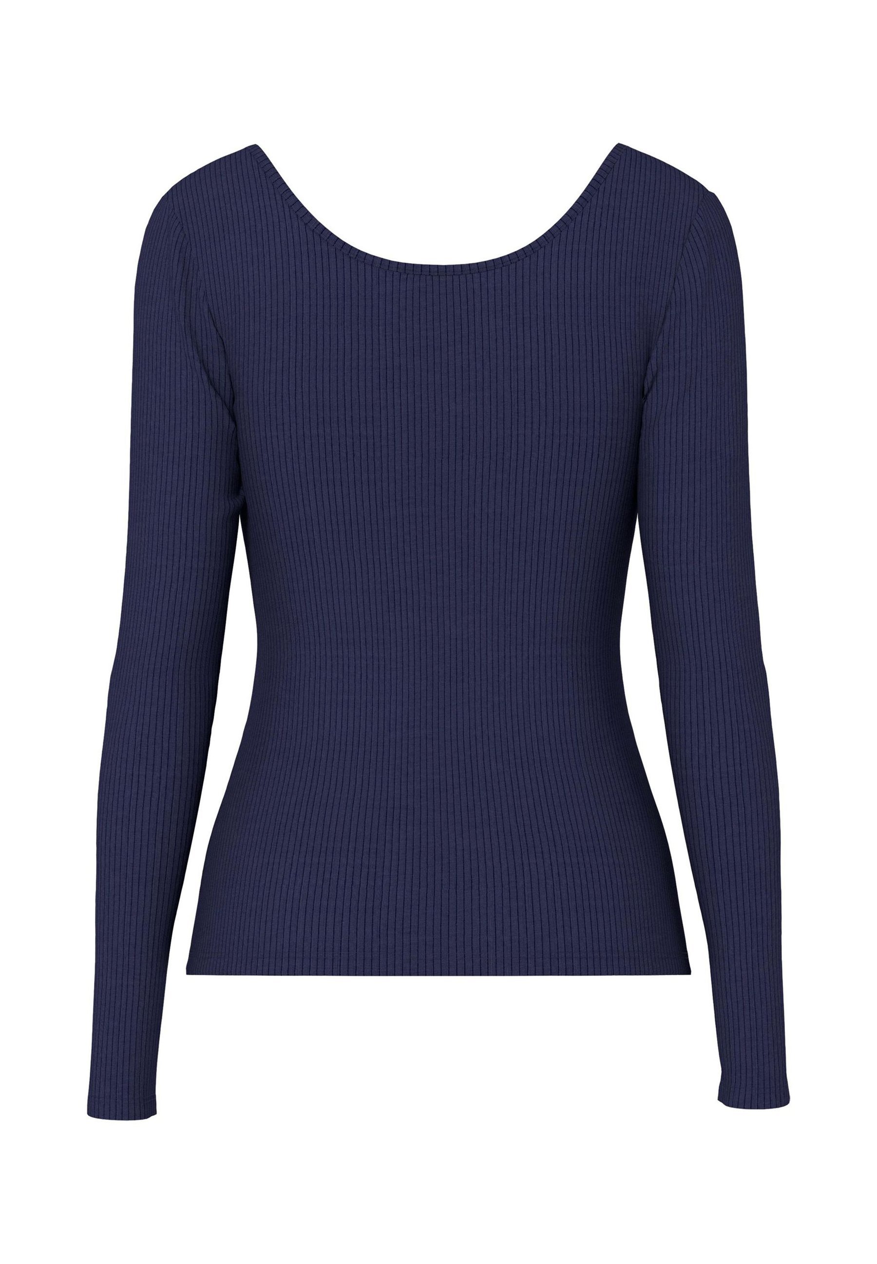 Pieces PCKITTE LS JRS NOOS BC - Maglia a maniche lunghe - blu marittimo
