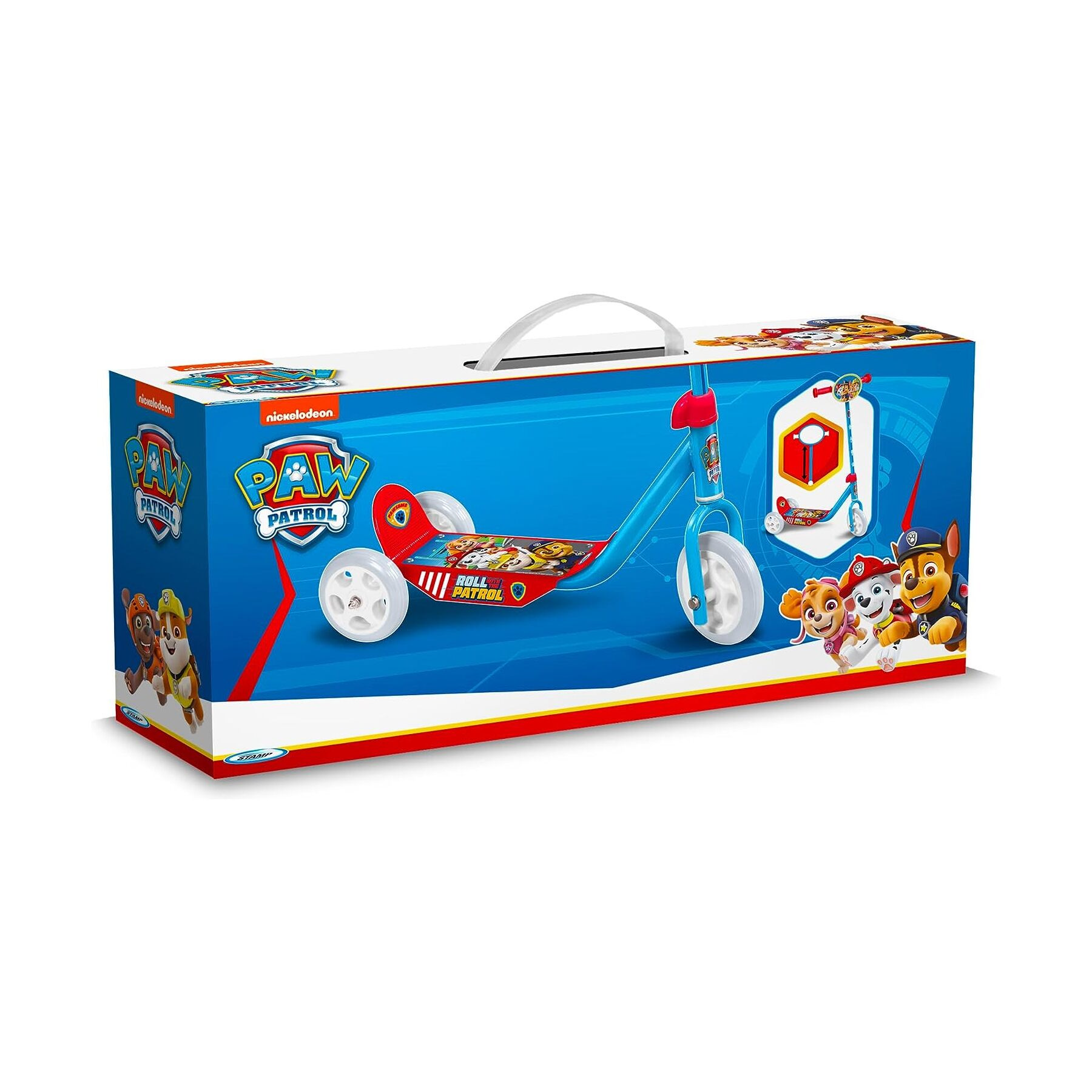 Paw Patrol triratis vaikiškas paspirtukas