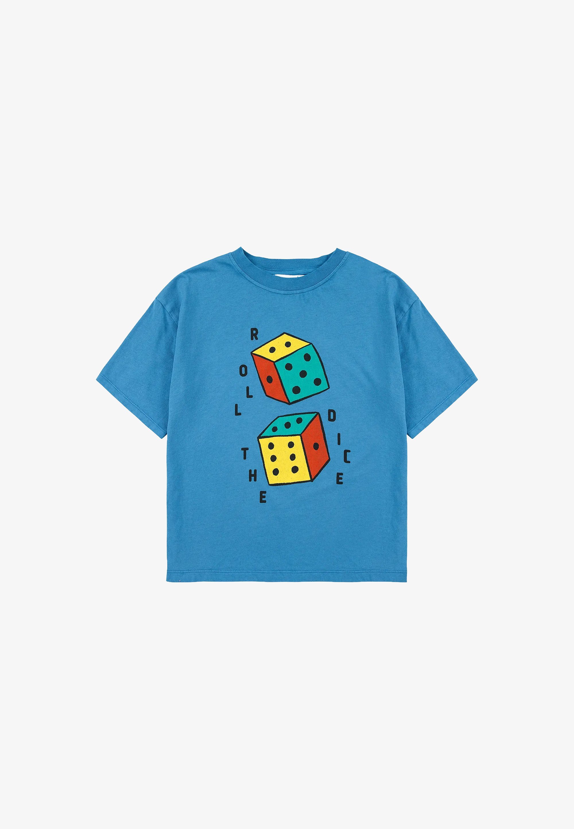 Bobo Choses ROLL THE DICE UNISEX - Tričko s potiskem - blue