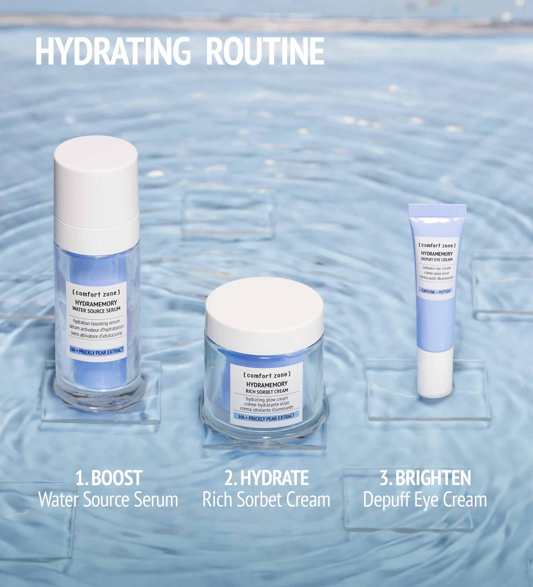 Cremă hidratantă bogată cu sorbet Hydramemory 50 ml - Comfort Zone